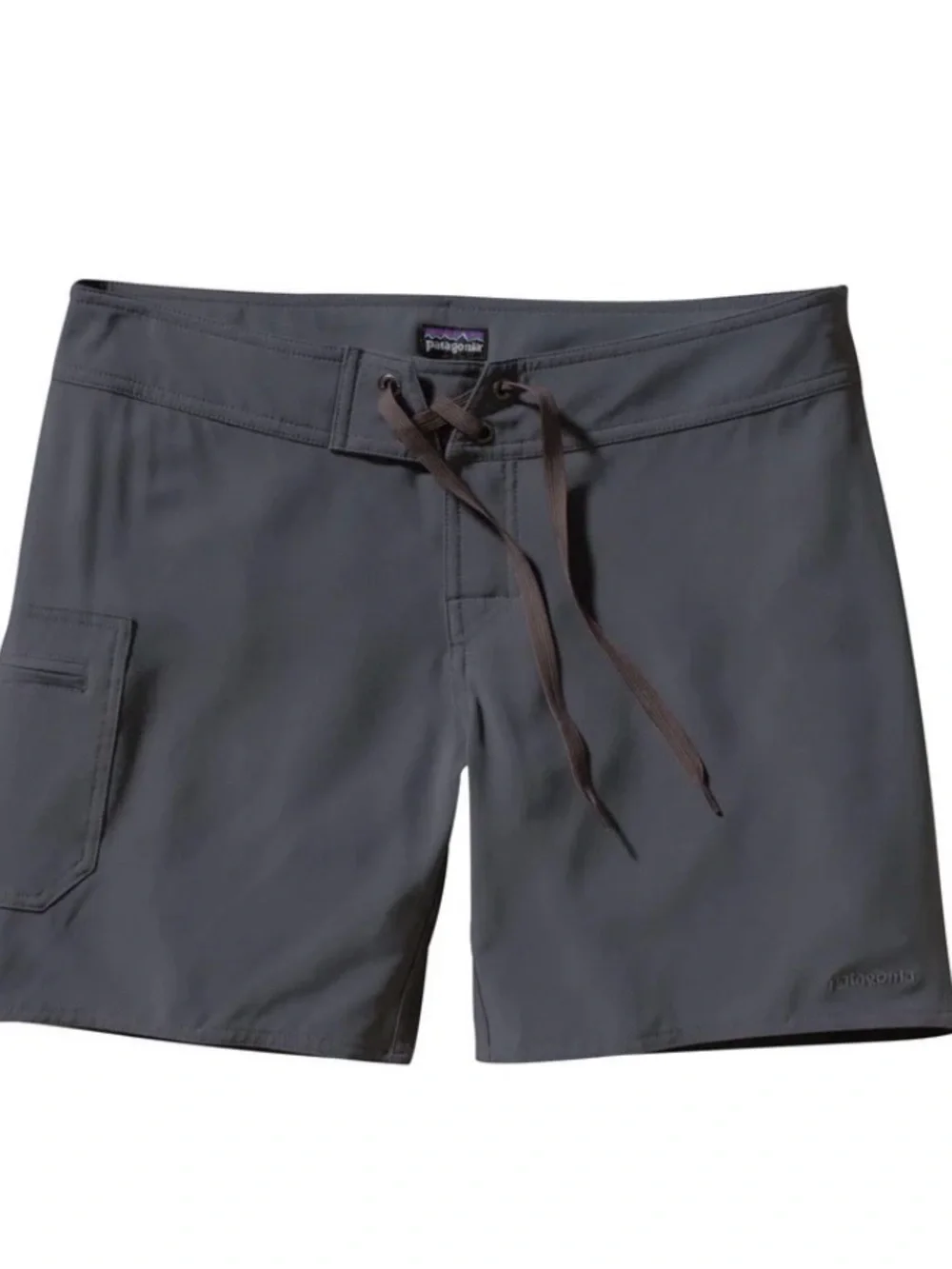 Patagonia Stretch Hydropeak Boardshorts Cargo Shorts 5” Inseam Grey Size 8 hikin - Picture 8 of 8